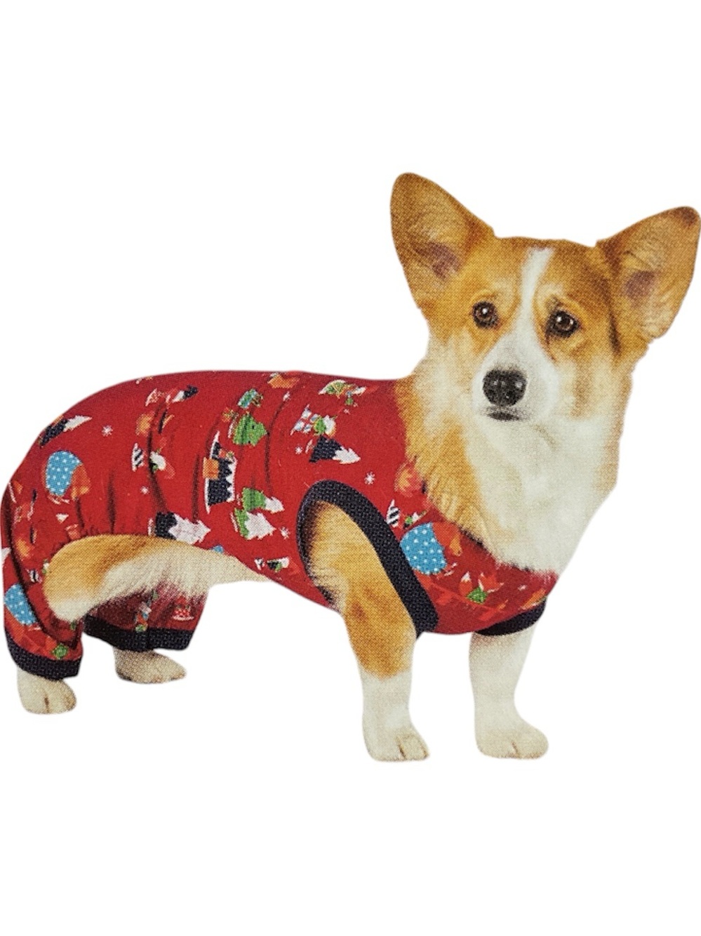 Wondershop Red Holiday Print Kids Footed One-Piece Pajamas